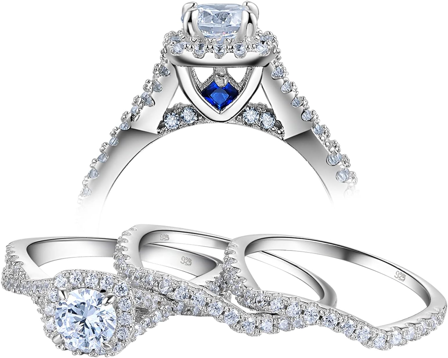 3 piece wedding sets for womens Clearance