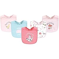 Vista 82 de Hudson - Babero unisex de algodón para bebé, baberos de algodón, talla única , Cactus rosa