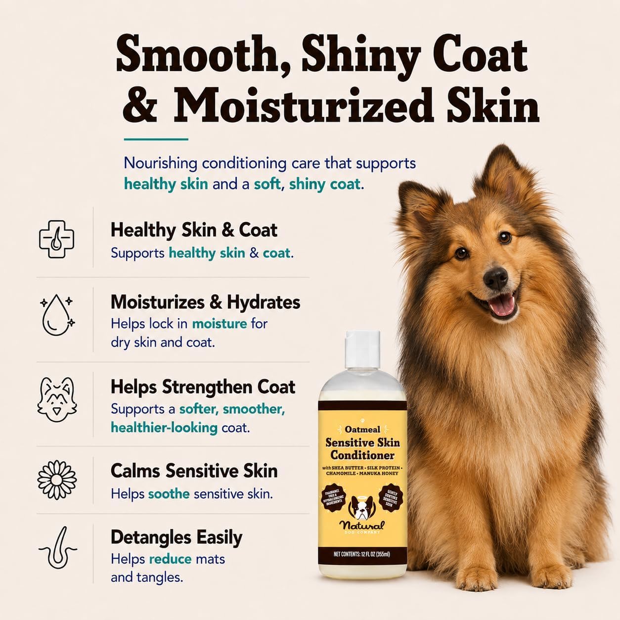 Natural Dog Company Sensitive Skin Conditioner