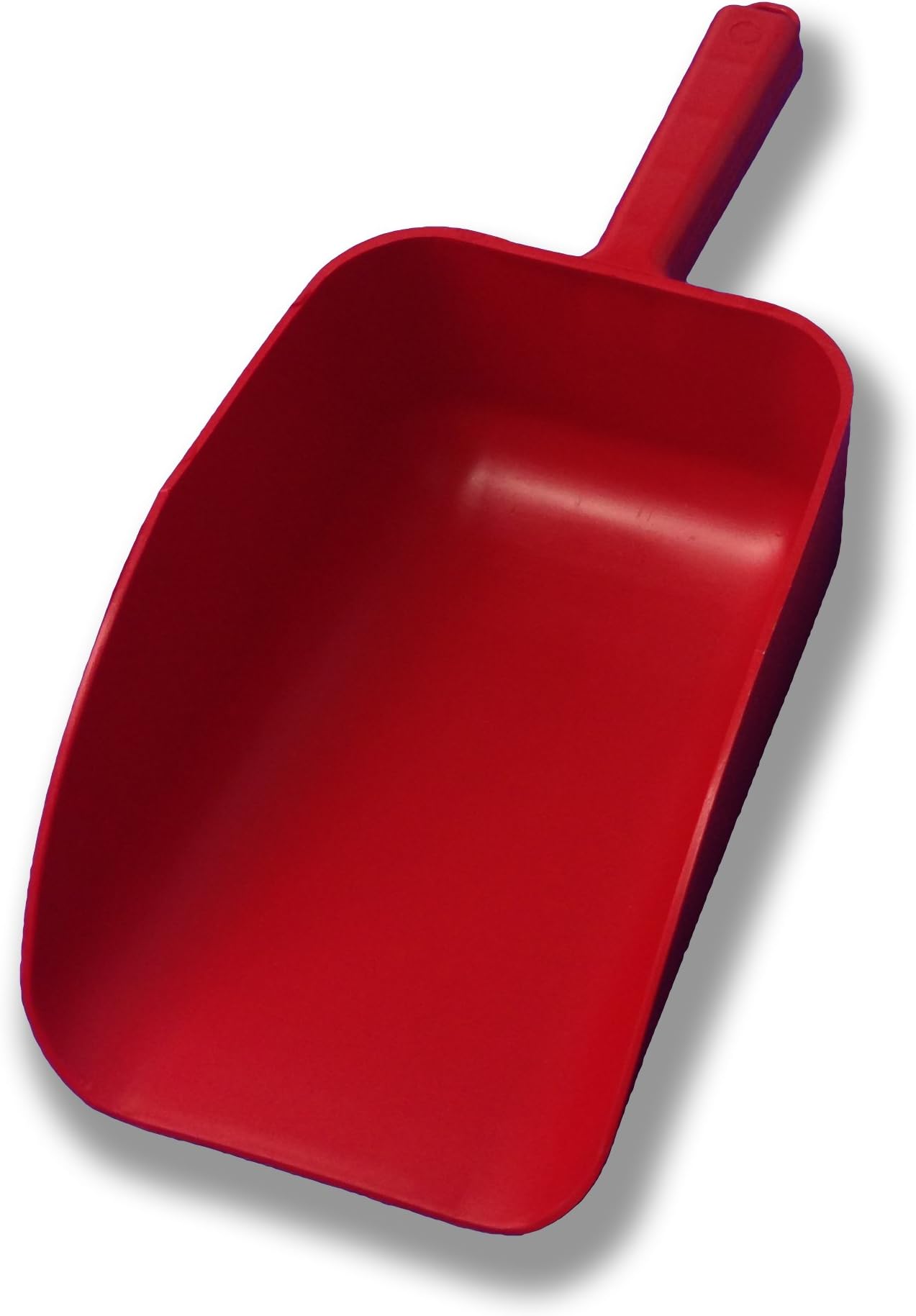 RVI 4 Quart, Heavy Duty Plastic Food/Feed/Ice Scoop, Red