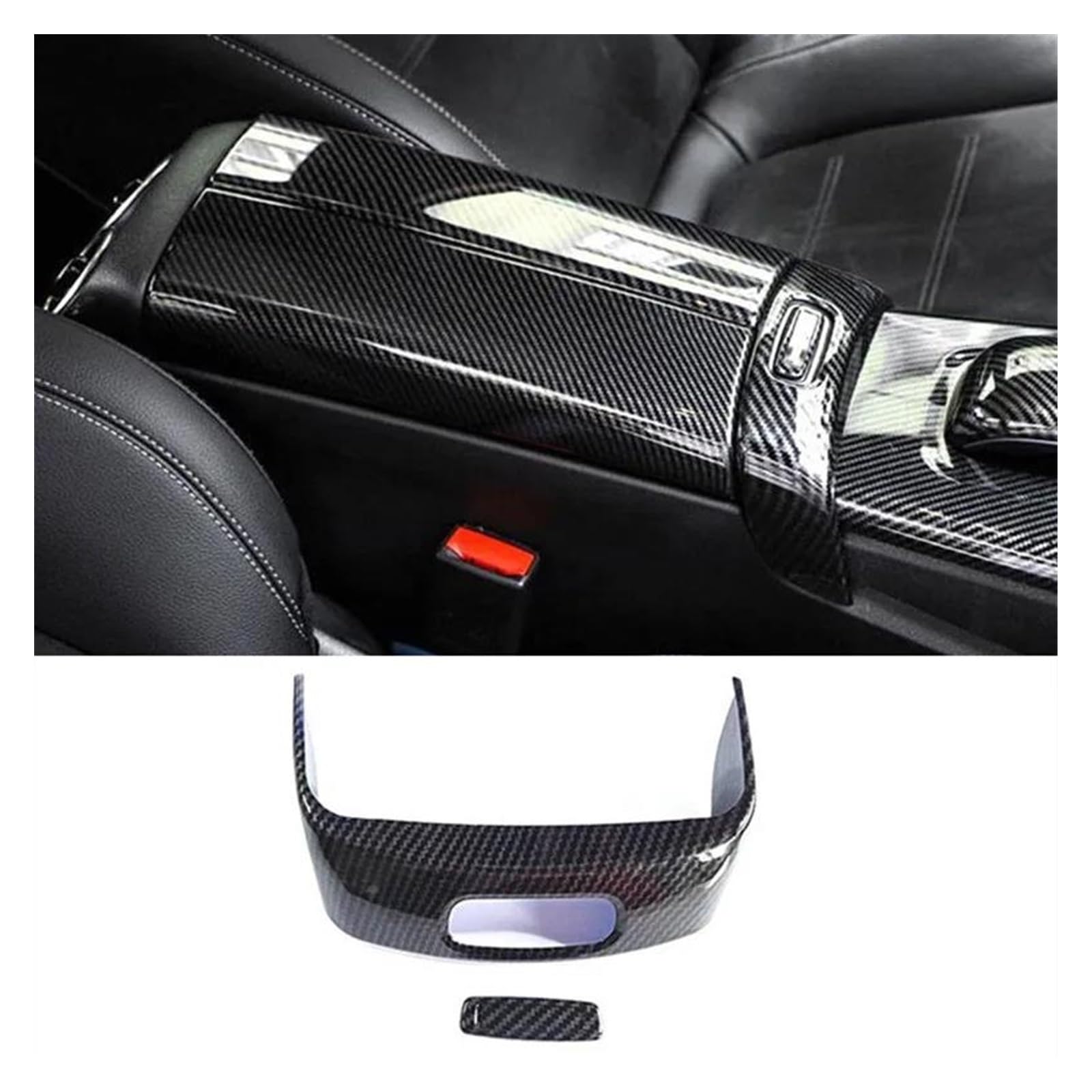 Kratzfeste Armaturenbrettverkleidung Auto Styling Konsole Armlehne Box Für Schalter Panel Dekoration Abdeckung Trim Für EINE Klasse W177 2019 2020