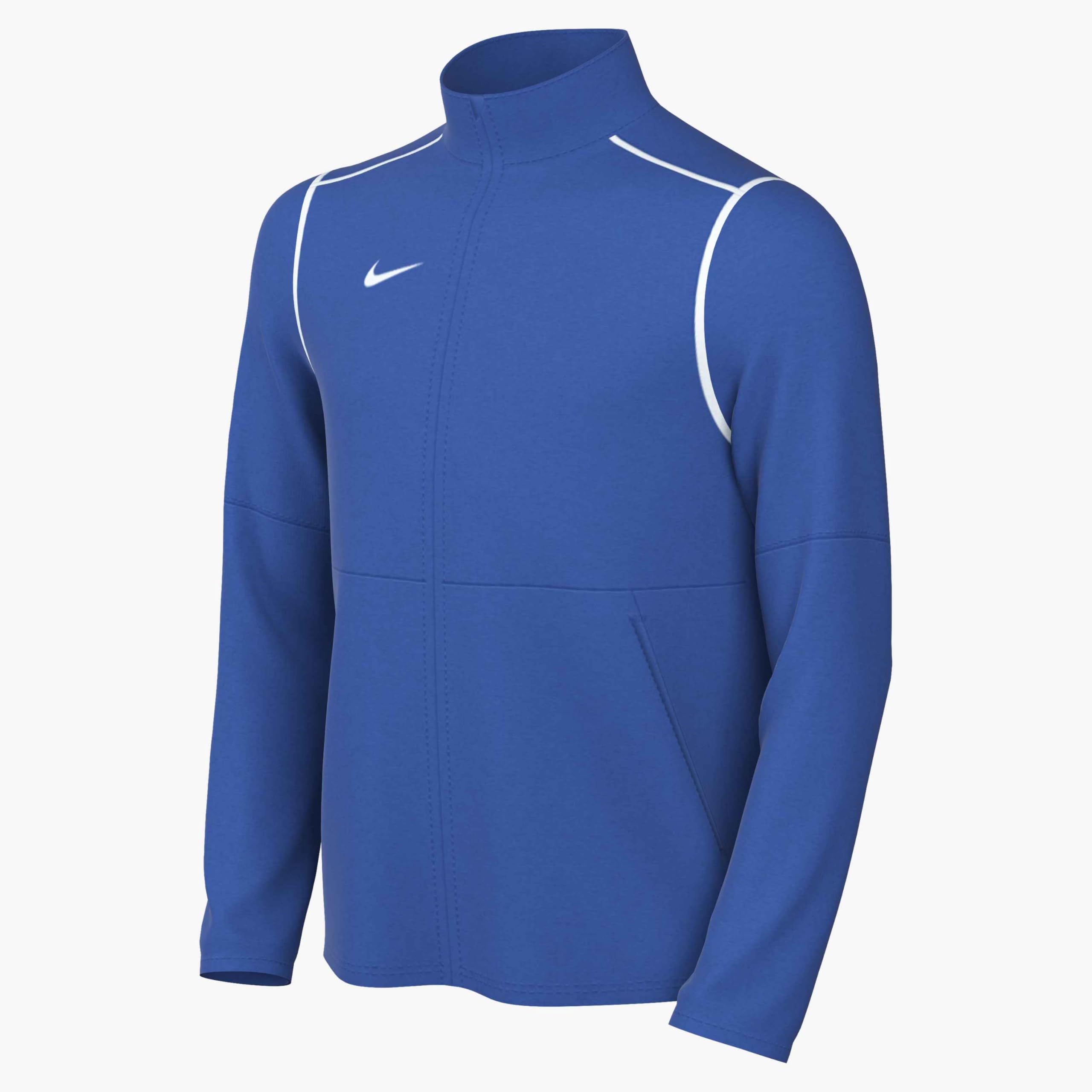 Nike FJ3026-463 Y NK DF PARK20 TRK JKT K R Jacket Unisex ROYAL BLUE/WHITE/WHITE Size XS