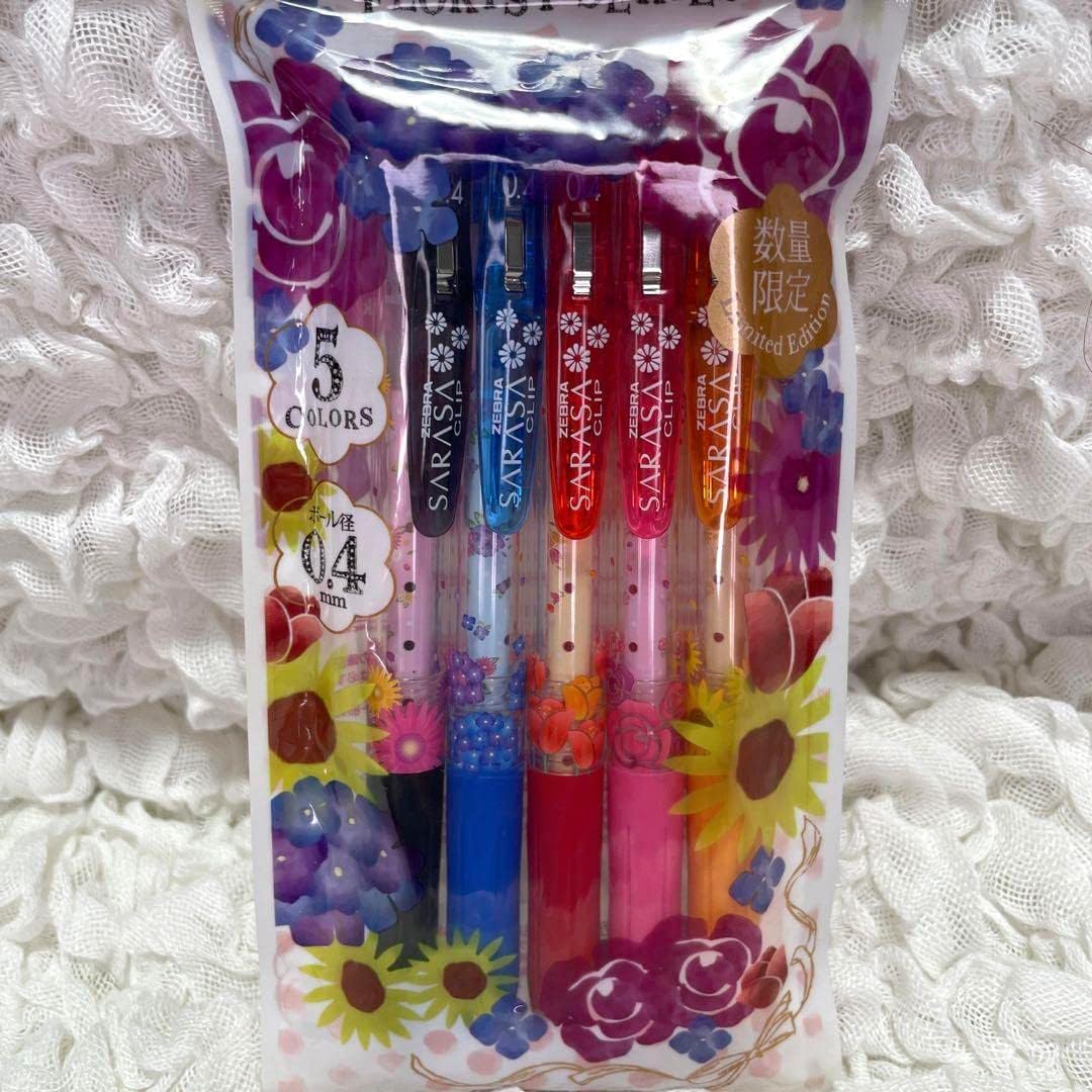 入手困難！数量限定　サラサクリップ✕フローリストシリーズ　新品未開封　ゼブラ サラサ フローリストシリーズ ZEEBRA 入手困難！数量限定 サラサ