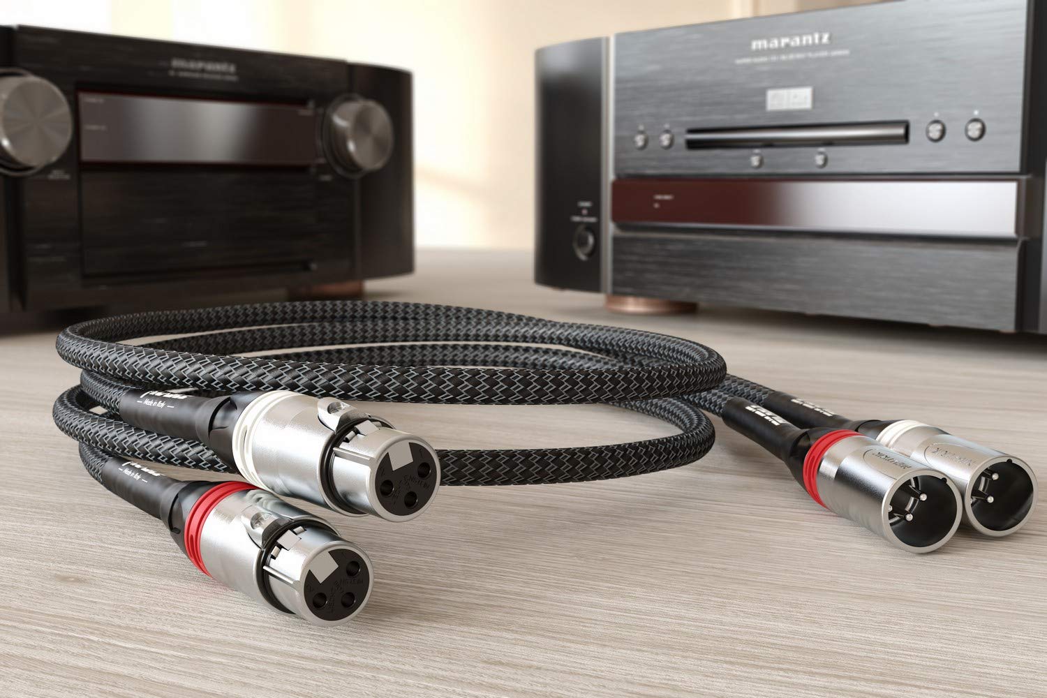 Ricable MX1 Magnus XLR 2 x 1 m - High-End Cable Audio XLR Balanceado Estéreo