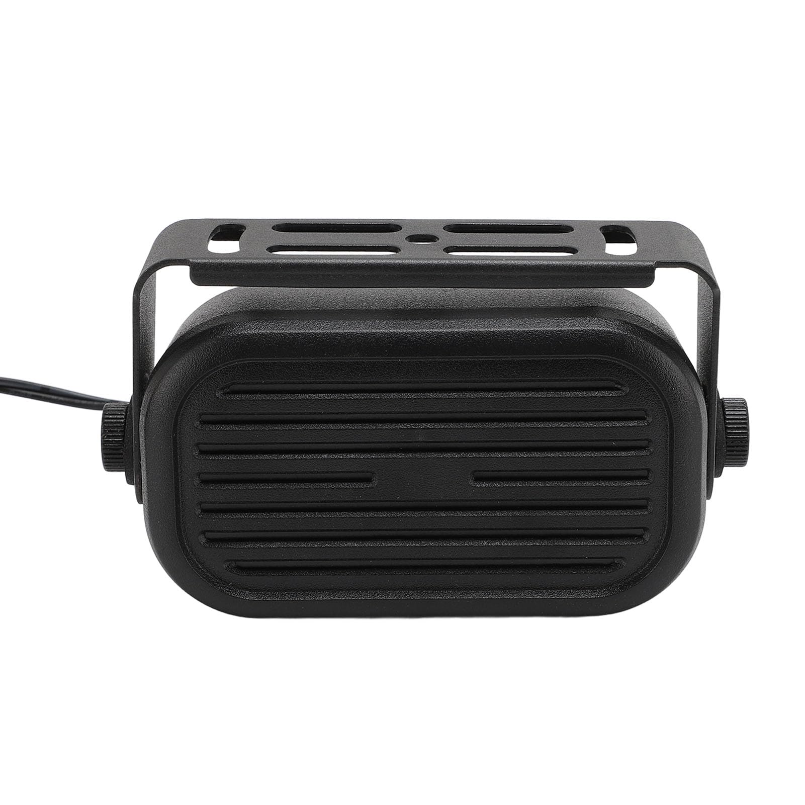 Diyeeni Haut-Parleur Externe de Voiture de 3,5 Mm, Son Clair et Puissant, Résistant aux Chocs, Résistant à l'usure, Compatible avec Les Radios, Longueur de Câble de 4,5 M, Installation
