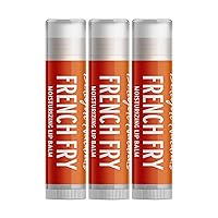 Vista 1 de Delight Naturals Bálsamo labial para papas fritas - Juego de tres