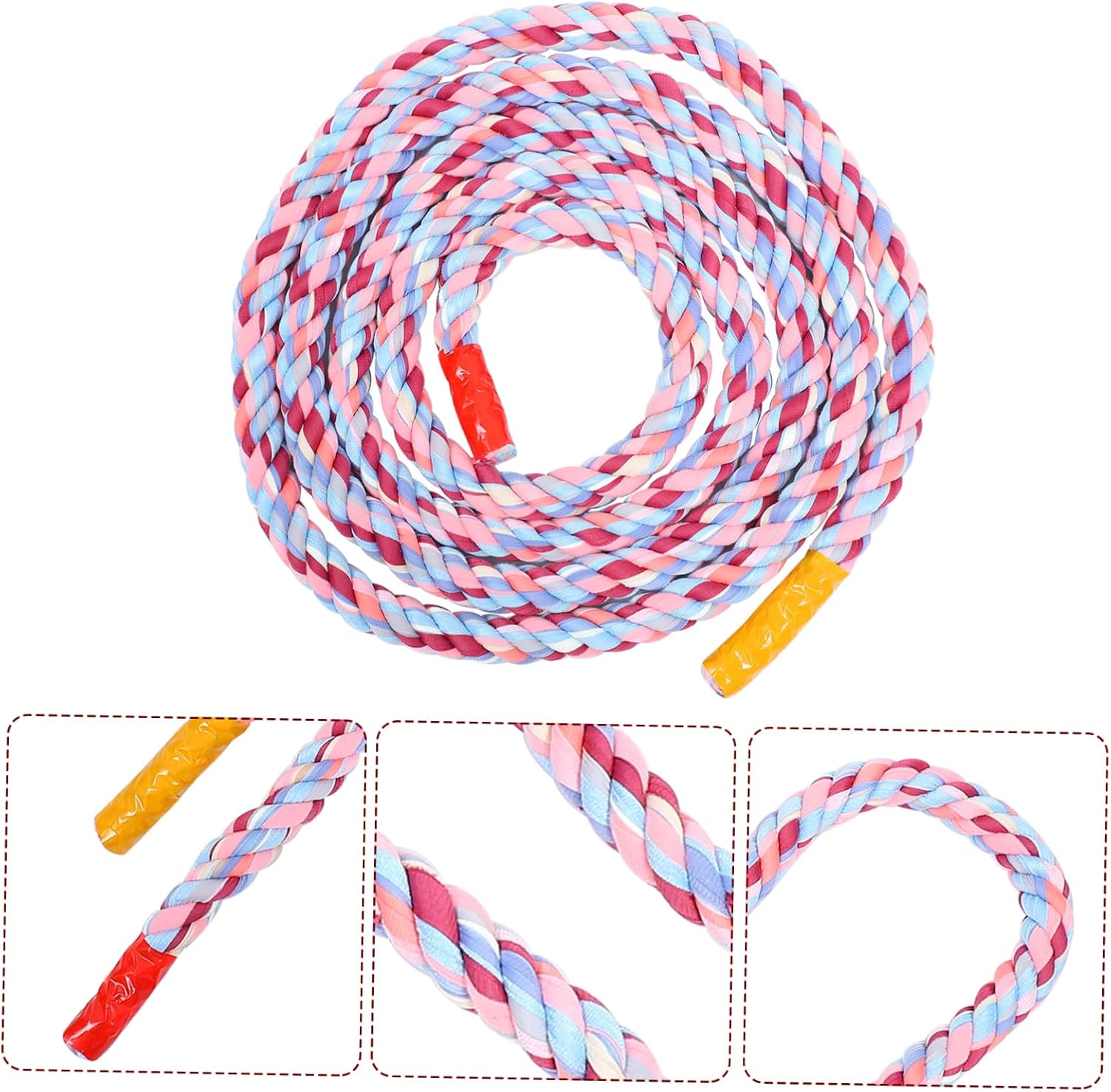 POPETPOP Tug of War Rope Cloth Cord for Outdoor Games for Team Building Activities and Competitions