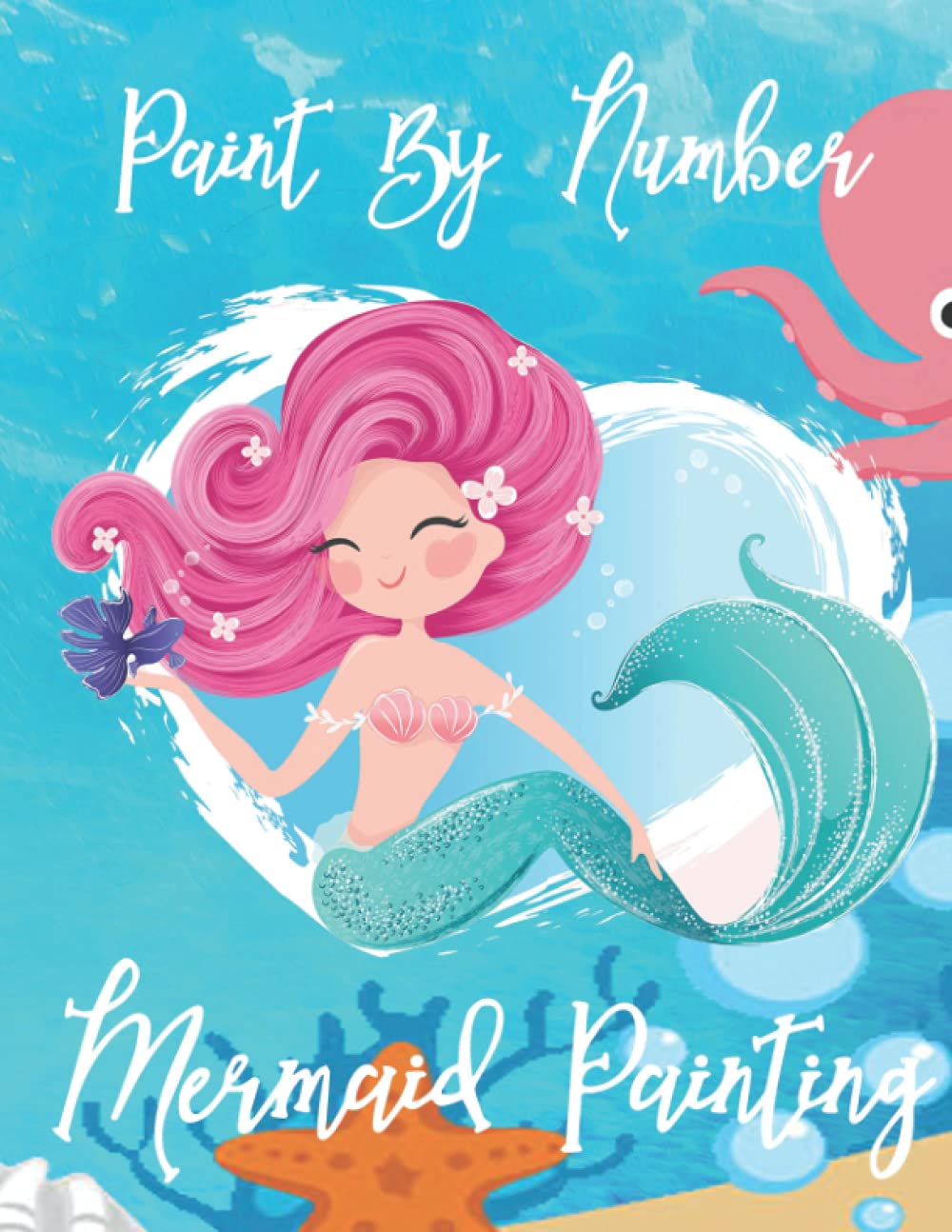 Paint By Number: Mermaid Painting: Mermaid Painting By Number