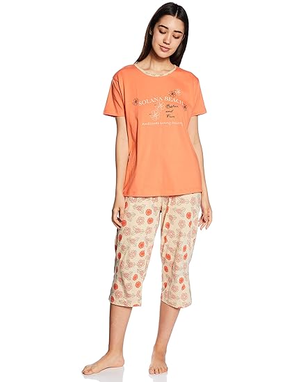 Women's Set (892-CC2_Orange_Medium)