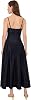 Vestido midi de cintura caída en denim oscuro 3