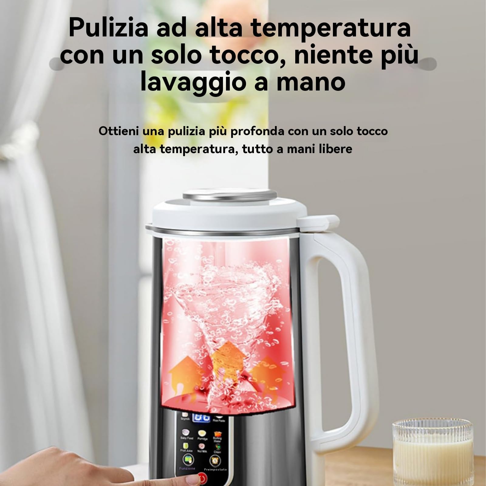 Machine Latte Vegetale, Macchina per Latte Vegetale Macchina Multifunzione Macchina per Fare Il Latte Vegetale