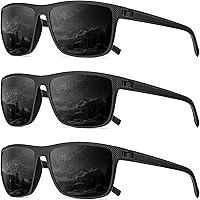 Vista 39 de Gafas de sol polarizadas para hombre, anteojos de sol polarizados con protección UV, lentes de sol ligeras para conducir, pescar, jugar al golf