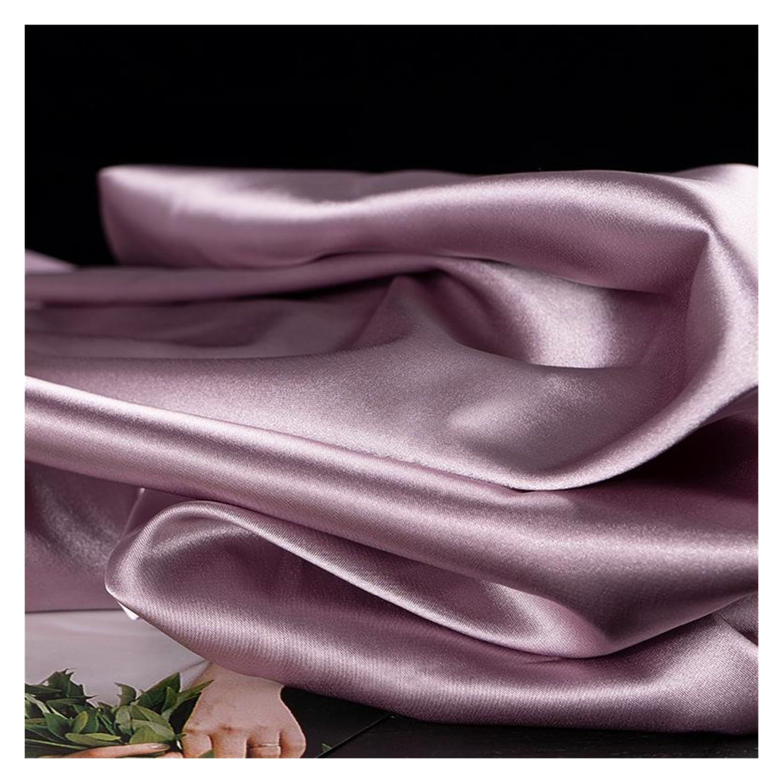 Tissu satin fluide multicolore de 150cm x 1 yard pour couture de robe