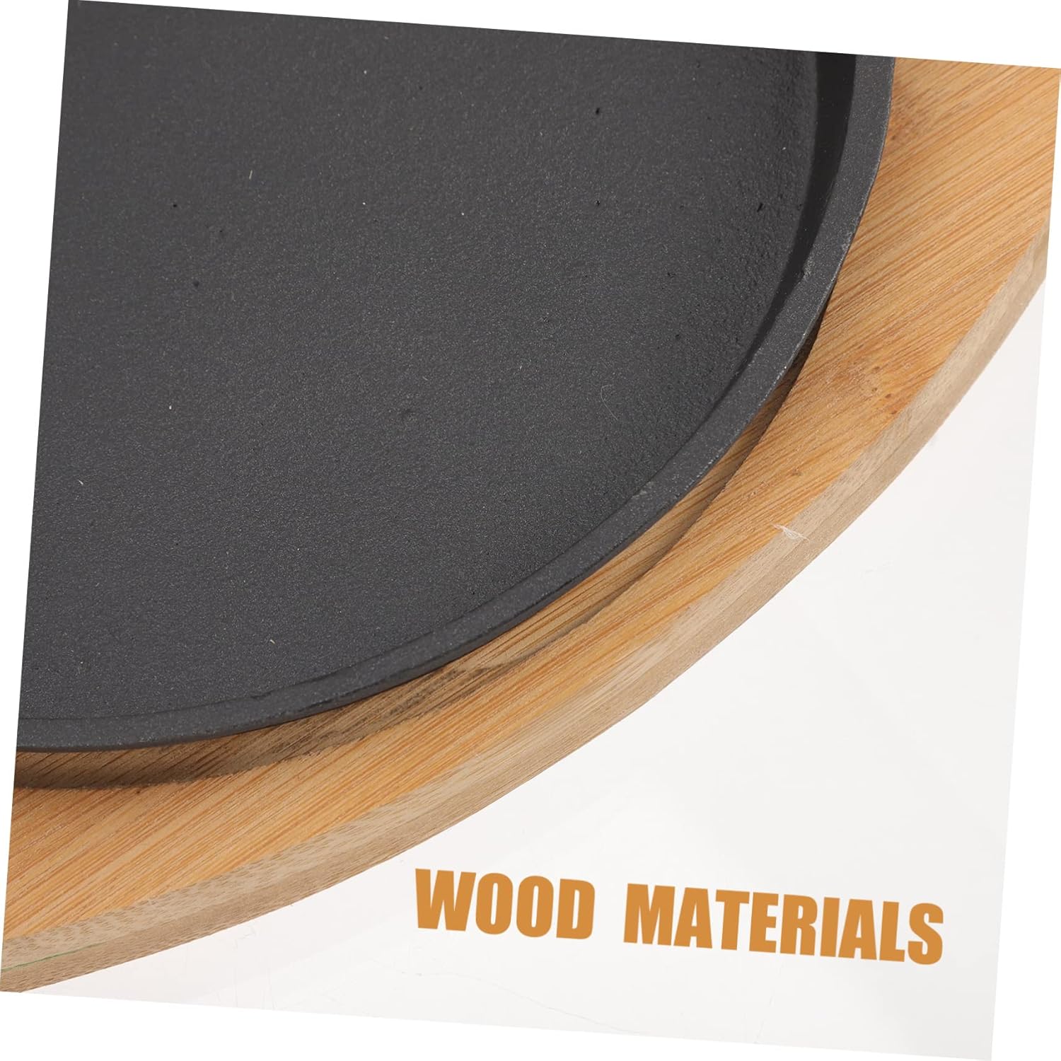 1 Set Wear Resistant Grilling Pan with Cover Non Stick Fry Pan for Barbecue Cooking Grill Serving Tray for Indoor Outdoor Use