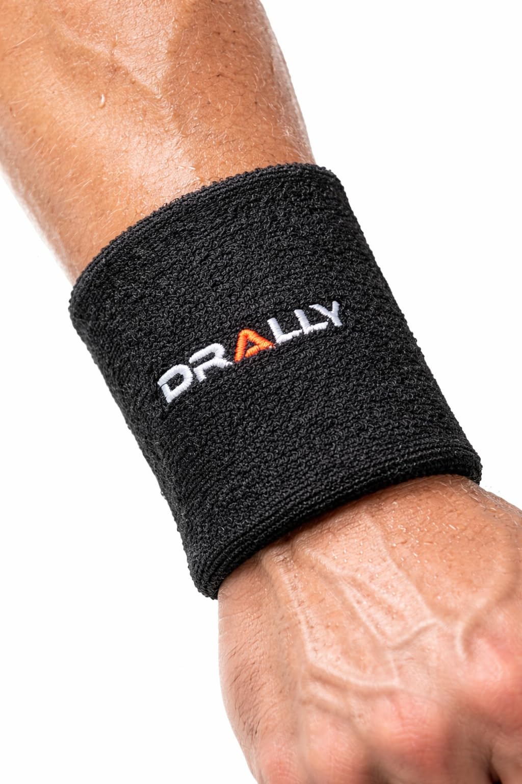 Drally Sweatband 5'' Pack of 1 - Black