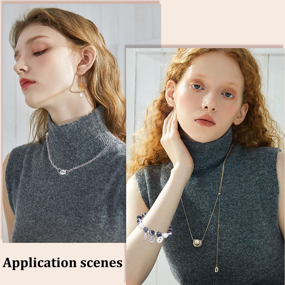 Amazon.com: PH PandaHall 120 pcs 6 Colors 14x11mm 2 Hole Alloy