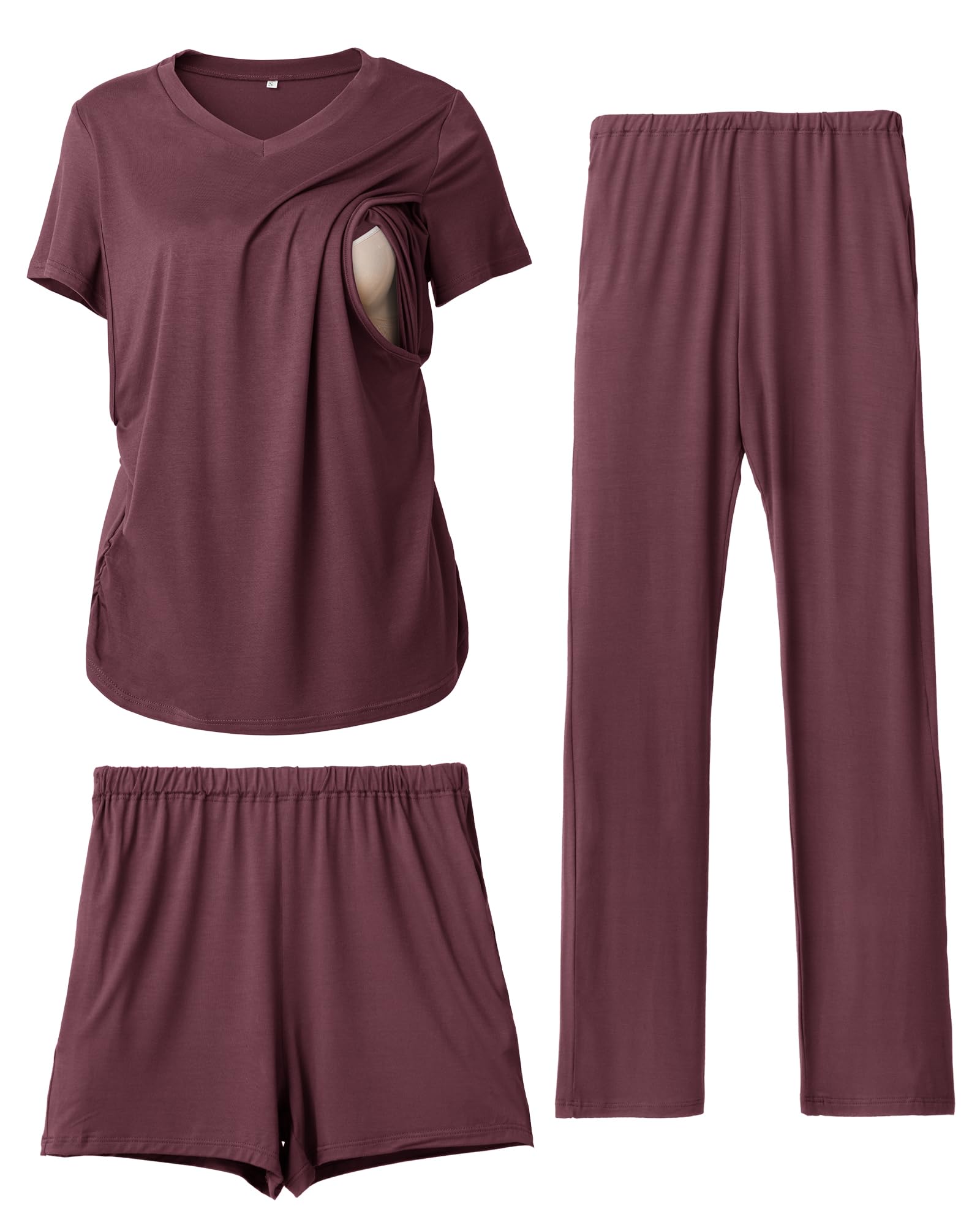 Rnxrbb V-Neck 3-Piece Set