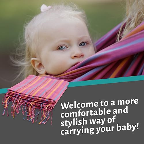 Miniatura 6 de tela Wrap Baby Carrier para bebés y niños