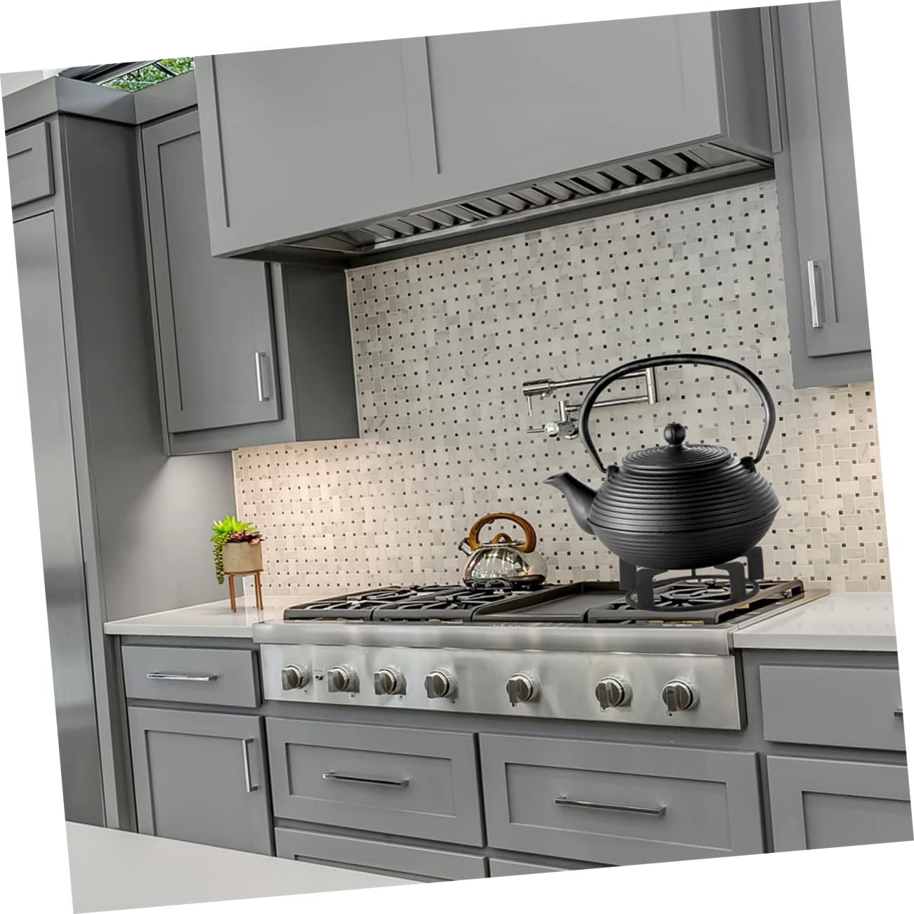 Wok Ring for Gas Cooker Cast Iron Pot Rack Stove Accessories Pot Holder for Gas Stove and Heat-resistant