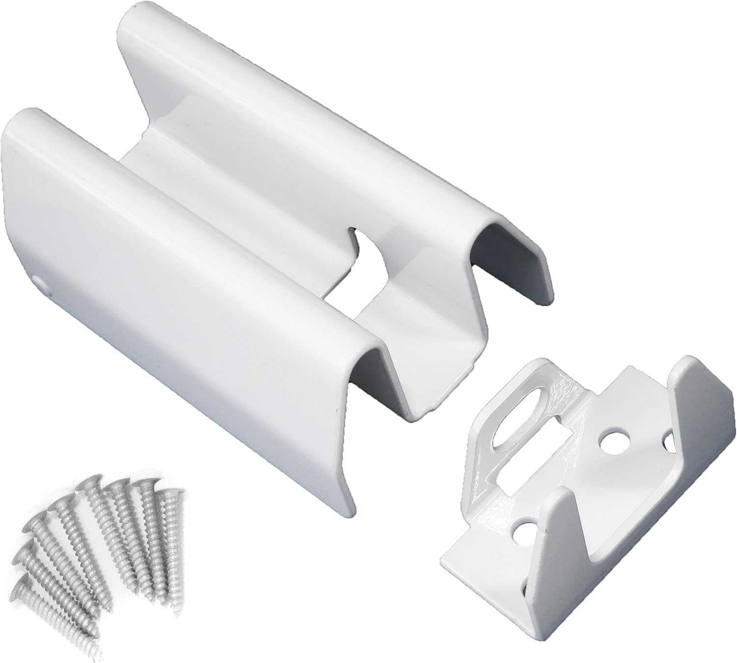 Heavy Metal Tamper Proof 4" Heavy Duty Security Hasp Stops Bolt