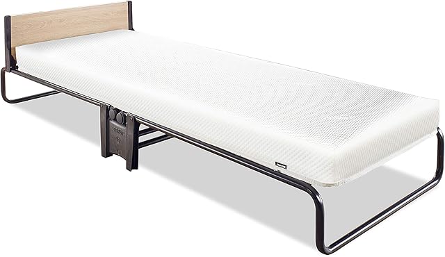 Jay-Be Revolution Folding Bed with Memory e-Fibre Mattress, Compact, Single