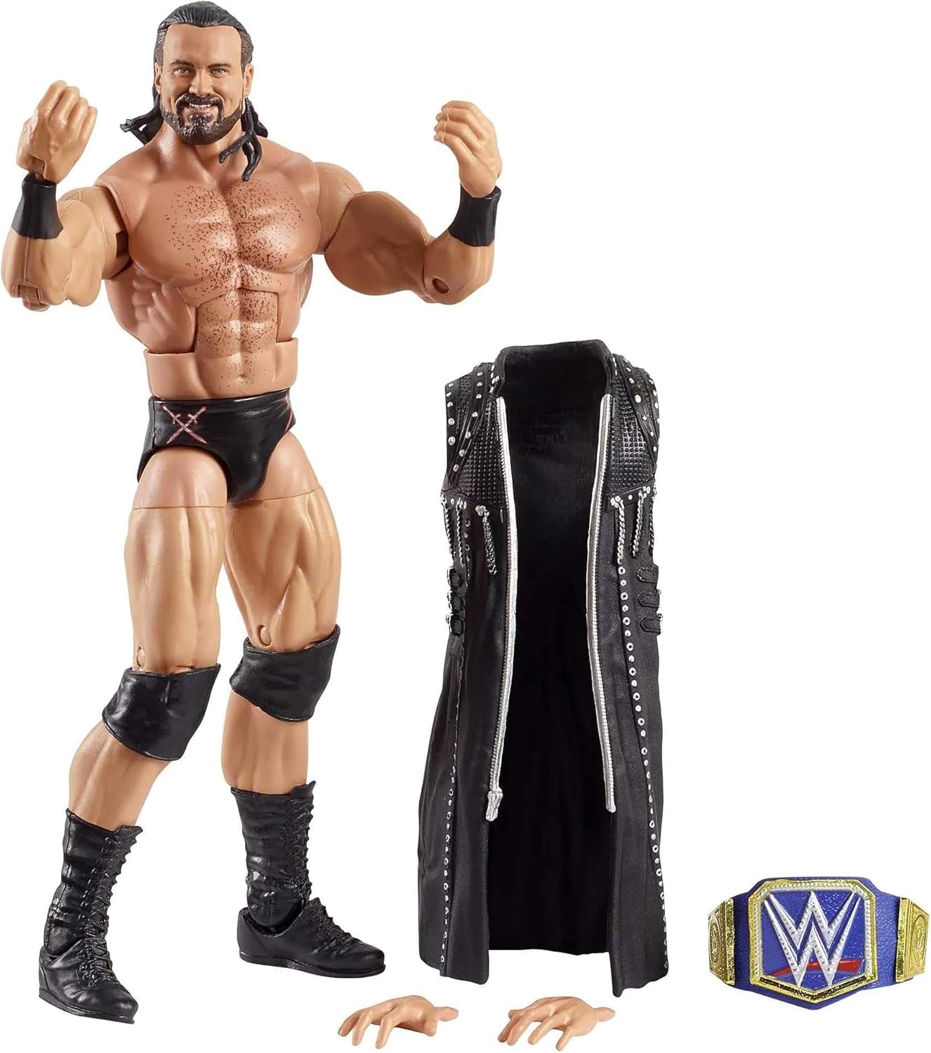Mattel WWE Drew McIntyre Elite Collection Action Figure, 6-in/15.24-cm Posable Collectible Gift for WWE Fans Ages 8 Years Old & Up