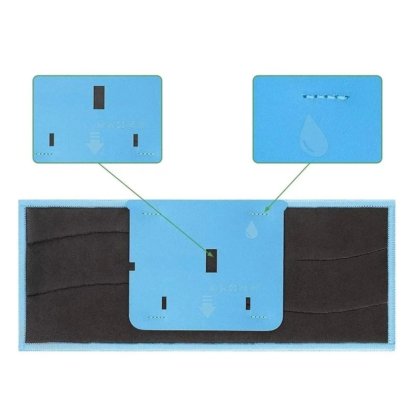Wet Mopping Pads Compatible with Braava Jet M6 Robot Vacuum Cleaner, Washable Mop Cloths Rags Pads Replacement Accessories Parts(10PCS)