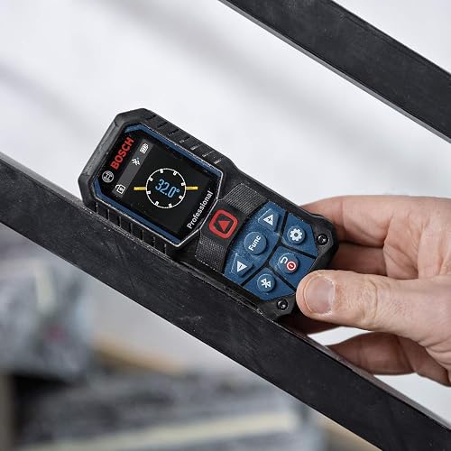 Bosch Professional Télémètre Laser GLM 50-27 C (portée : Jusqu’à 50 m, Robuste, IP65, Transfert de données Bluetooth, 2 Piles AA, dragonne, Housse) - 4