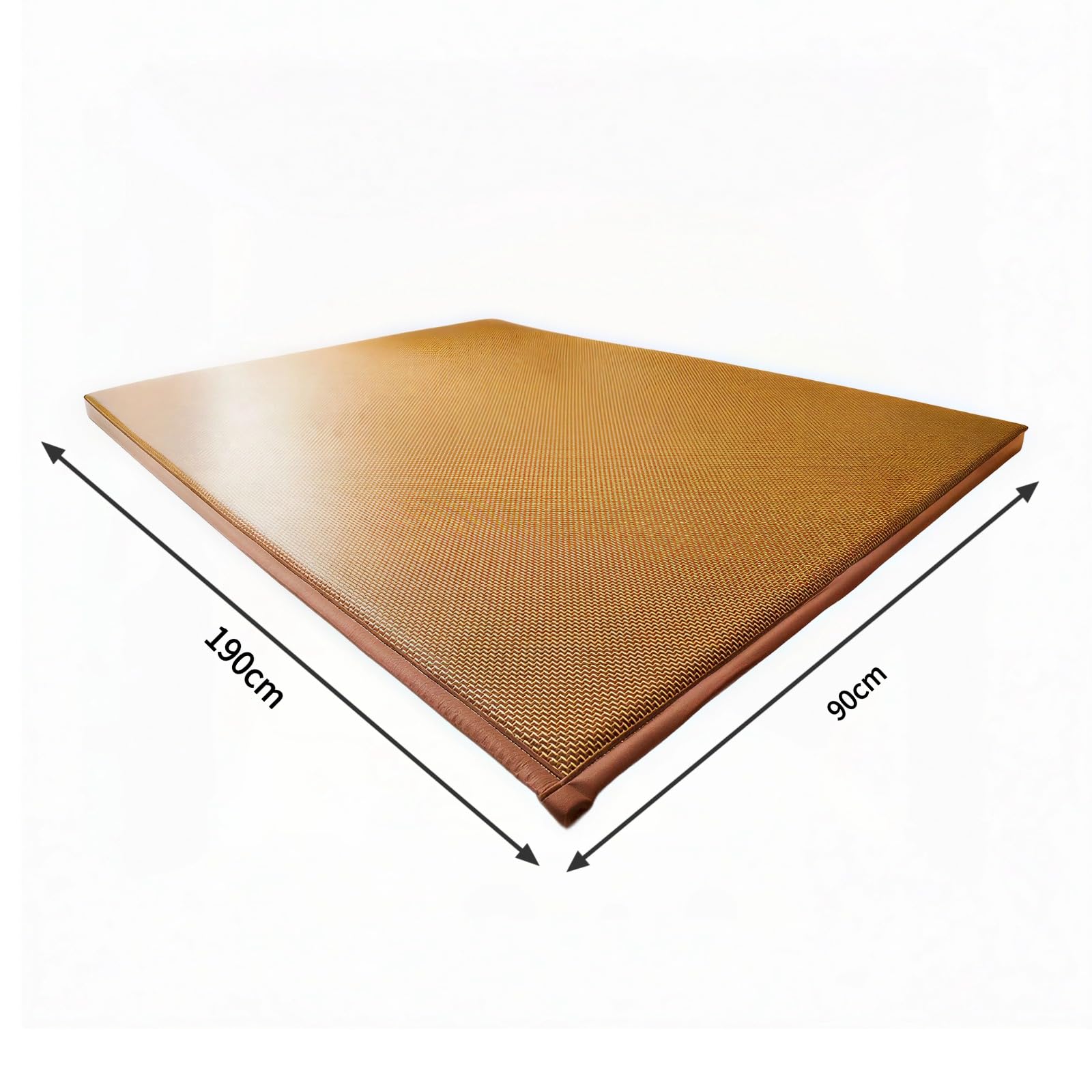 Tapis de Sol Tatami Épaissi, Tapis Japonais Multifonction, Portable Antidérapant Respirant pour Usage Quotidien à la Maison (Bubugao Pattern)