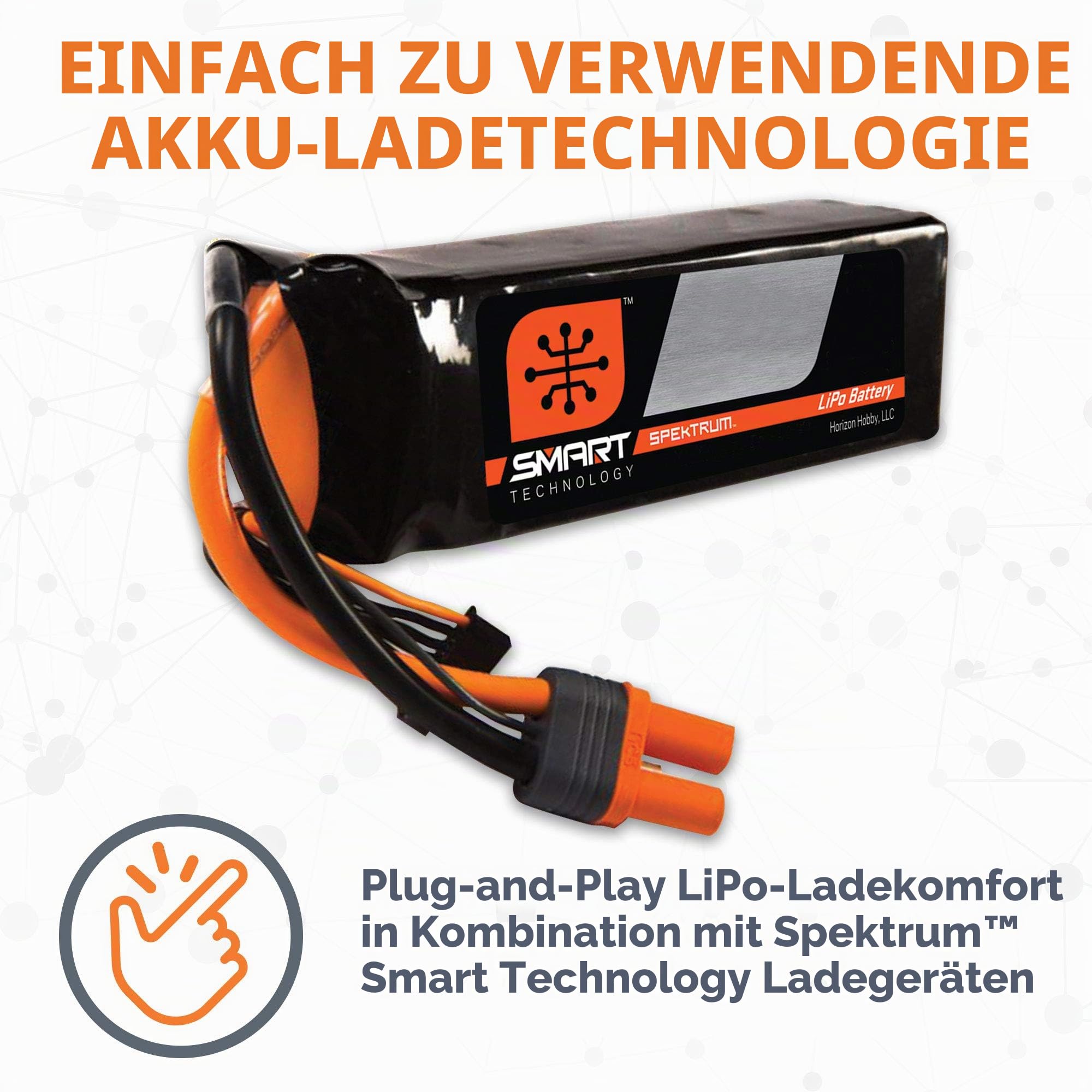 14,8 V 2200 mAh 4S 30C Smart LiPo-Akku: IC3