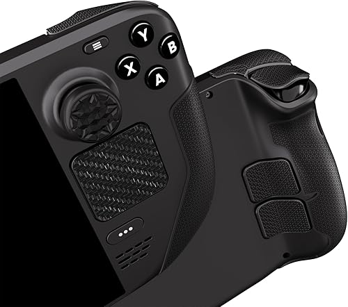 Miniatura 10 de PlayVital Almohadillas de goma suave con textura profesional para cubierta de vapor almohadillas de pista para mejorar el agarre de la piel juego de