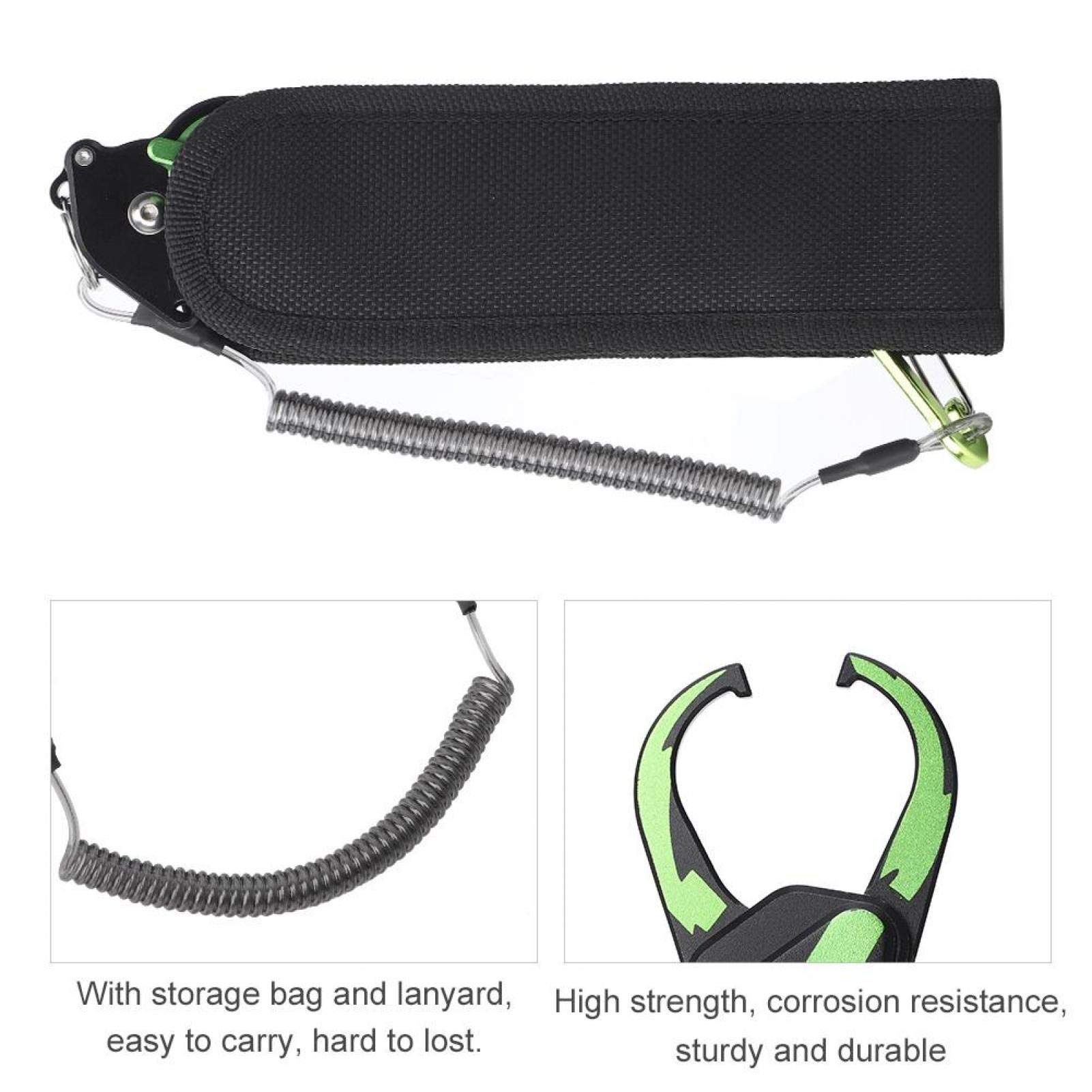 equlup Gripper à la pêche, Pince à lèvres de Poisson Portable Contrôle de Commande de Poisson Mini Grip de pêche Grip Gripper Gear Tackle avec Corde Anti-Perdue pour la pêche à (Charmant equlup Gripper à la pêche, Pince à lèvres de Poisson Portable Contrôle de Commande de Poisson Mini Grip de pêche Grip Gripper Gear Tackle avec Corde Anti-Perdue pour la pêche à (Charmant