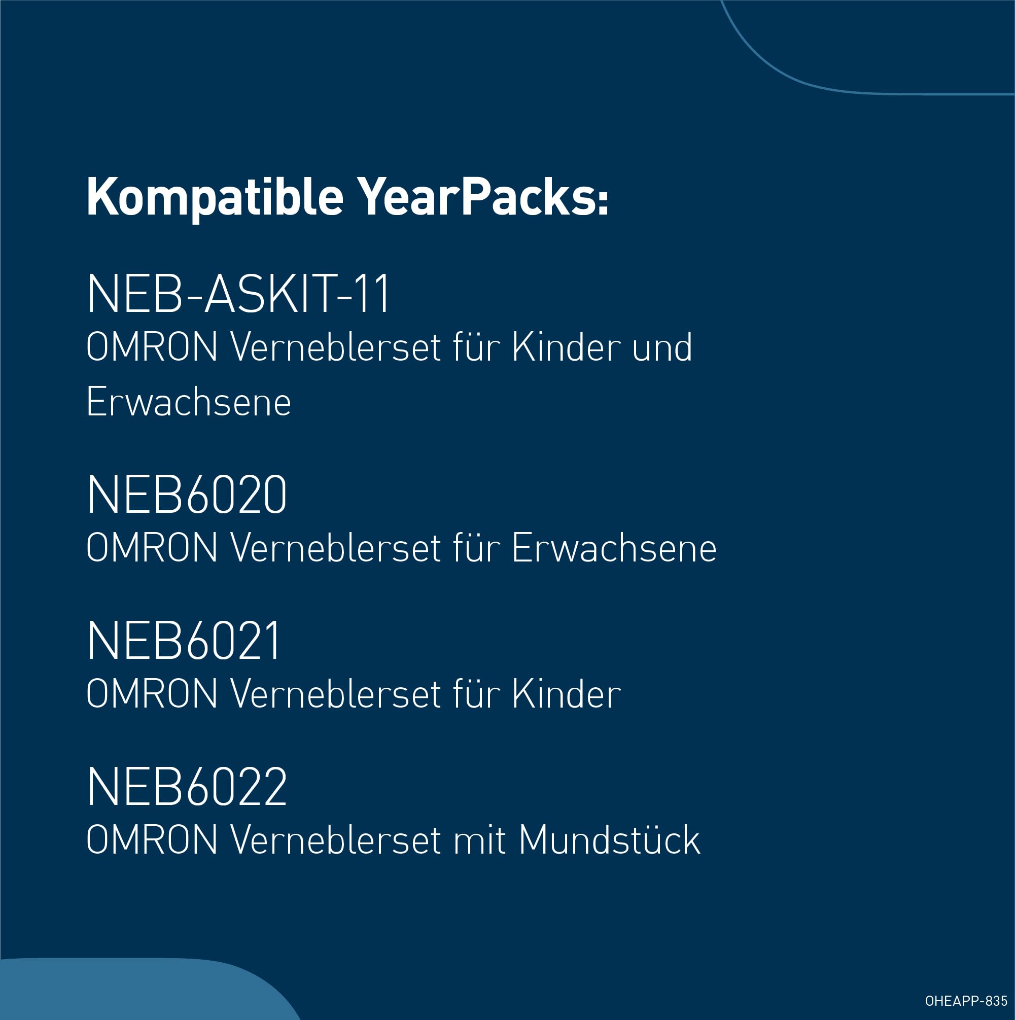 OMRON X101 Easy Inhalationsgerät für Erwachsene und Kinder. Einfach zu verwenden und zu reinigen. Inhalator zur behandlung von atemwegserkrankungen wie asthma, erkältungen und allergien