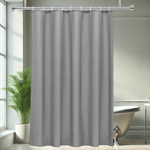 Miniatura 22 de AooHome - Forro para cortina de ducha, Tela, Gris claro Gris claro,Azul,Chocolate,Gris Oscuro,Azul marino,Beige Sólido,Blanco