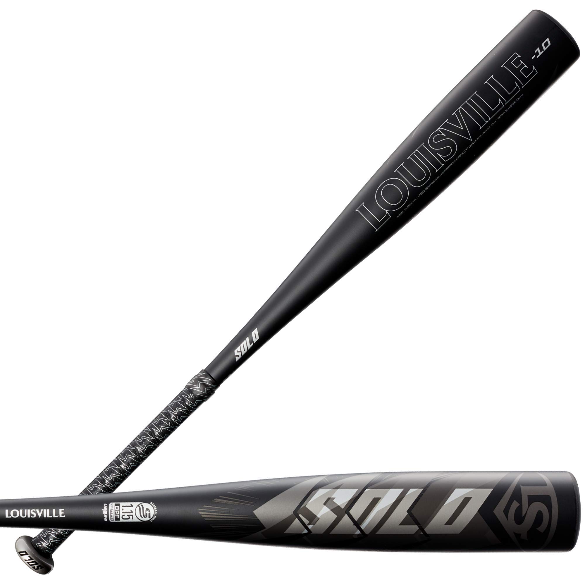 Louisville Slugger2021 SL Solo BBCOR/USSSA Baseball Bat- (-3),(-5),(-8),(-10) - 26",27",28",29",30",31",32",33",34"