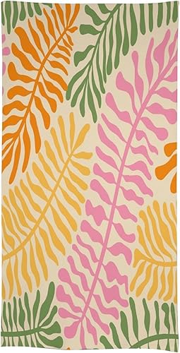 Miniatura 513 de Mantel floral hippie, diseño retro de los años 70, naranja, rosa, azul, floral, bohemio, estampado estético de margaritas, para fiesta, picnic