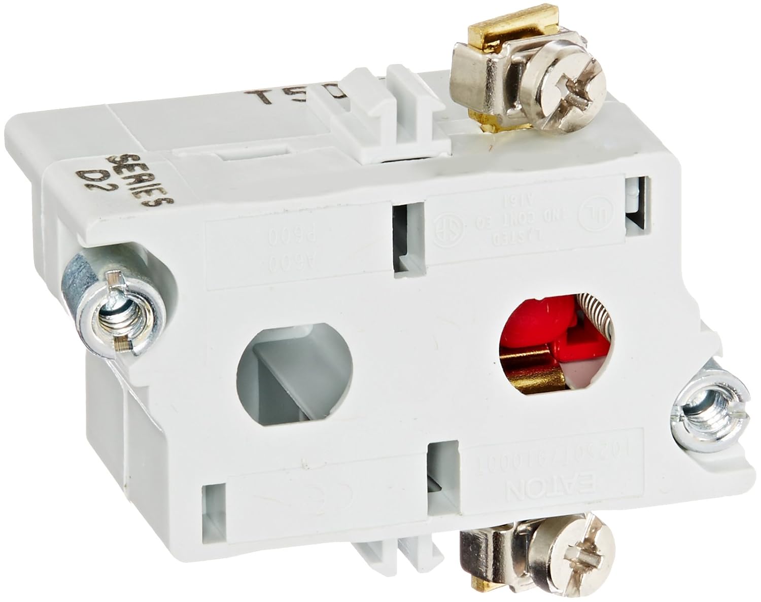 Eaton 10250T51 Switch Contact Block, 30.5mm Diameter, Screw Terminals