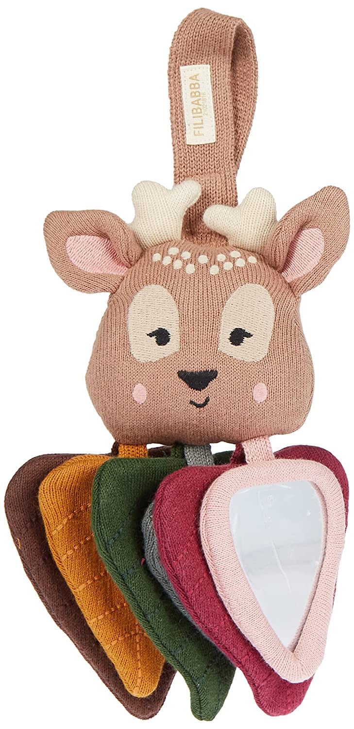 Filibabba Bea The Bambi Touch and Play Activity Toy, Brownie