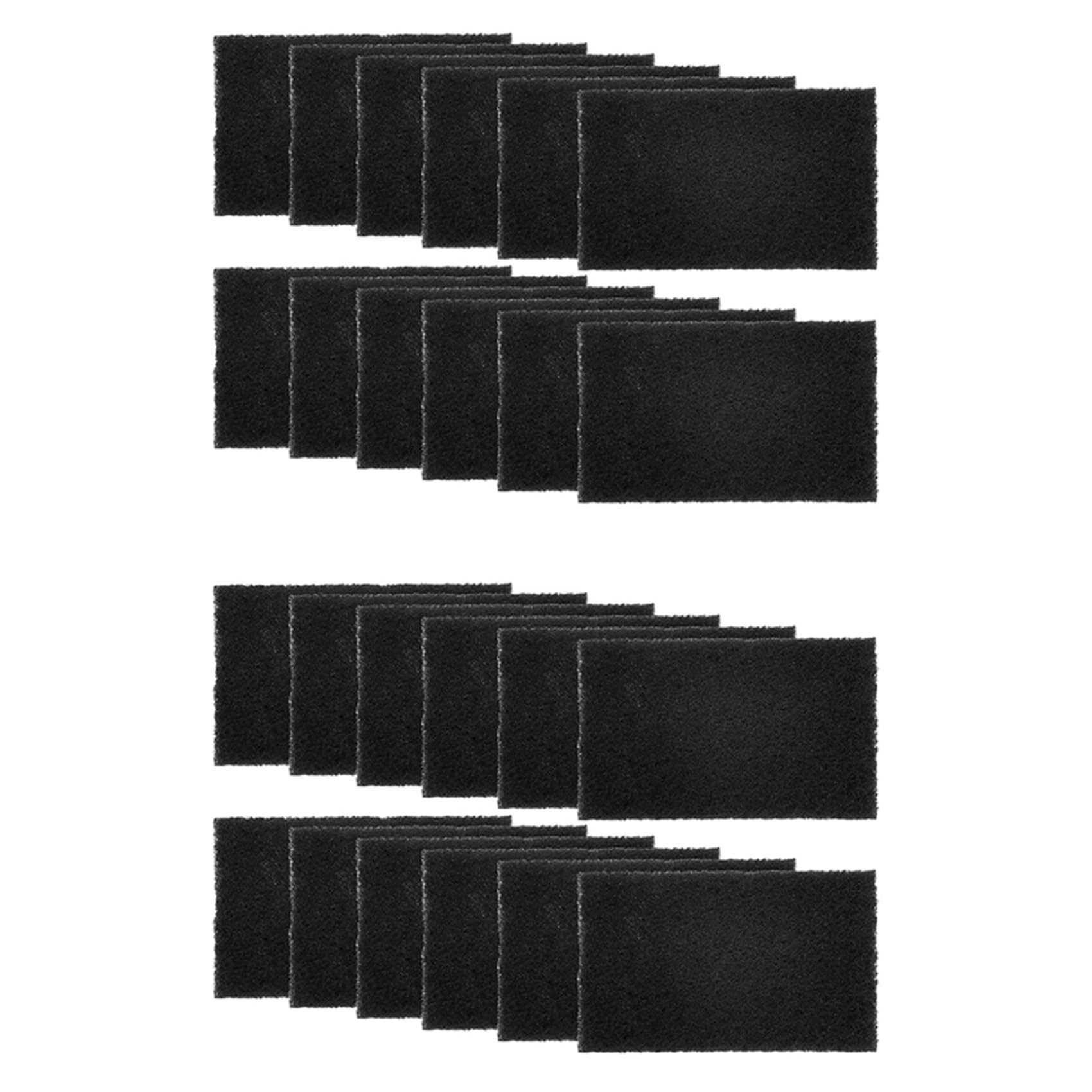 Hndhbfgrt 24Pack Trash Can Absorbing Filters, Activated Charcoal Purifying Deodorizer for Trash Cans, Compost Buckets-Rectangle