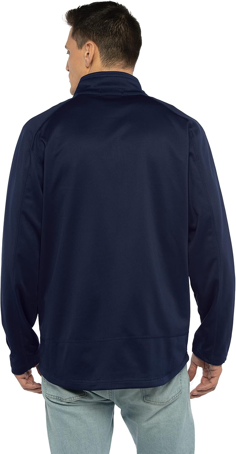 Vantage Apparel NCAA mens Collegiate Full Zip Soft Shell Micro Fleece Jacket