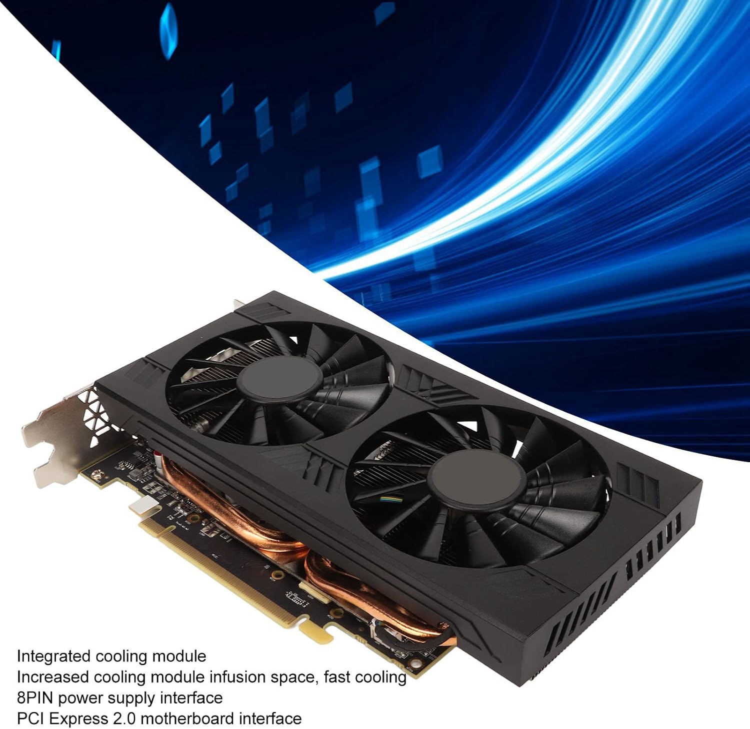 Scheda Grafica RX580 8G GDDR5, Scheda Grafica da Gioco GDDR5 256 Bit 7000MHz AGGIORNAMENTO GPU Accessori per Computer, PCI Express 2.0, HDML, DP, Plug And Play Scheda Grafica RX580 8G GDDR5, Scheda Grafica da Gioco GDDR5 256 Bit 7000MHz AGGIORNAMENTO GPU Accessori per Computer, PCI Express 2.0, HDML, DP, Plug And Play