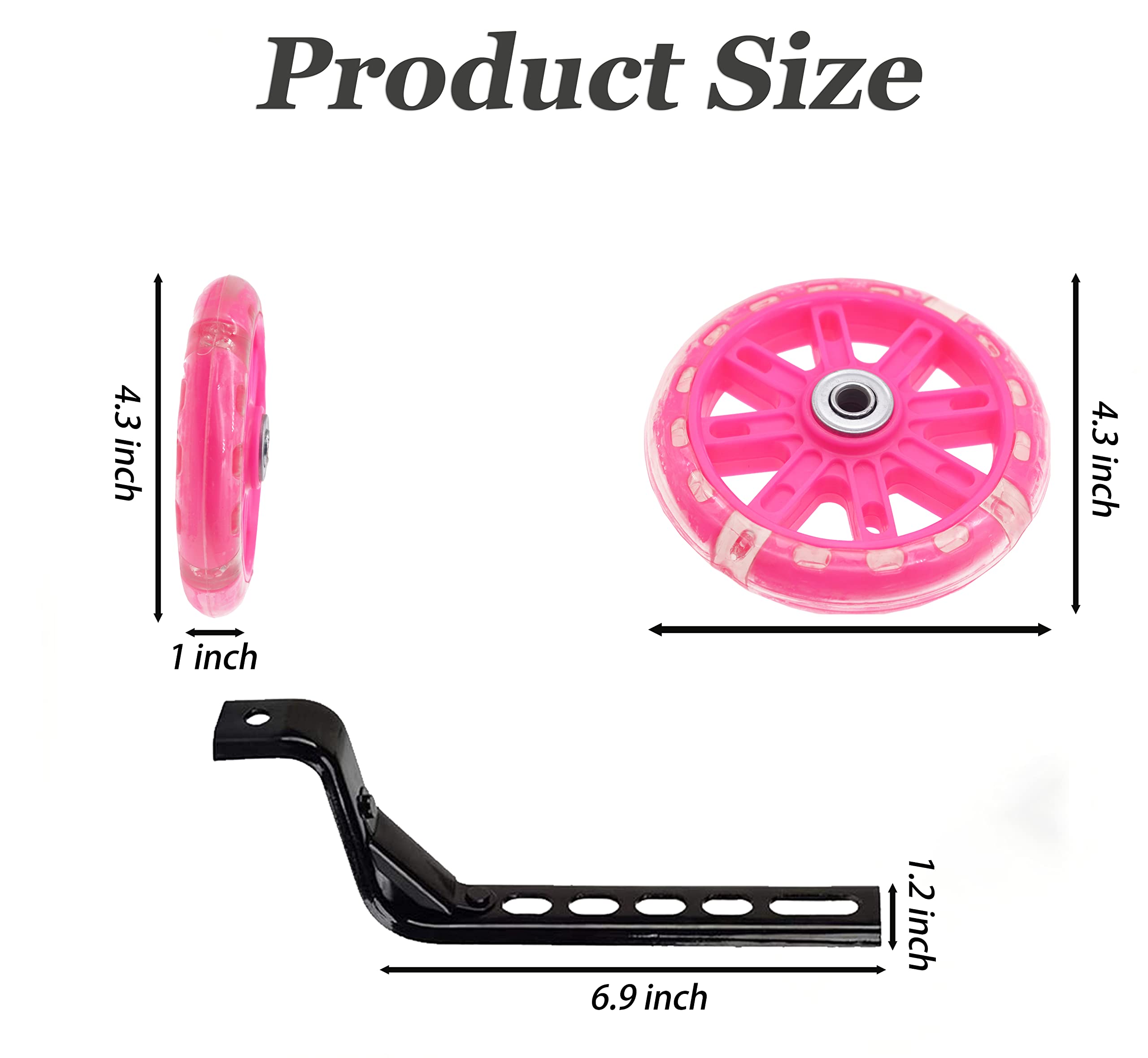 Stabilisateurs De Vélo Pour Enfants Roues D'entraînement De