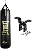 Everlast Elite Saco de Boxeo – Saco Pesado Colgante para Adultos con Sistema de Doble Correa | Saco de Boxeo Duradero para Boxeo, MMA, Muay Thai, Entrenamiento en Casa 1