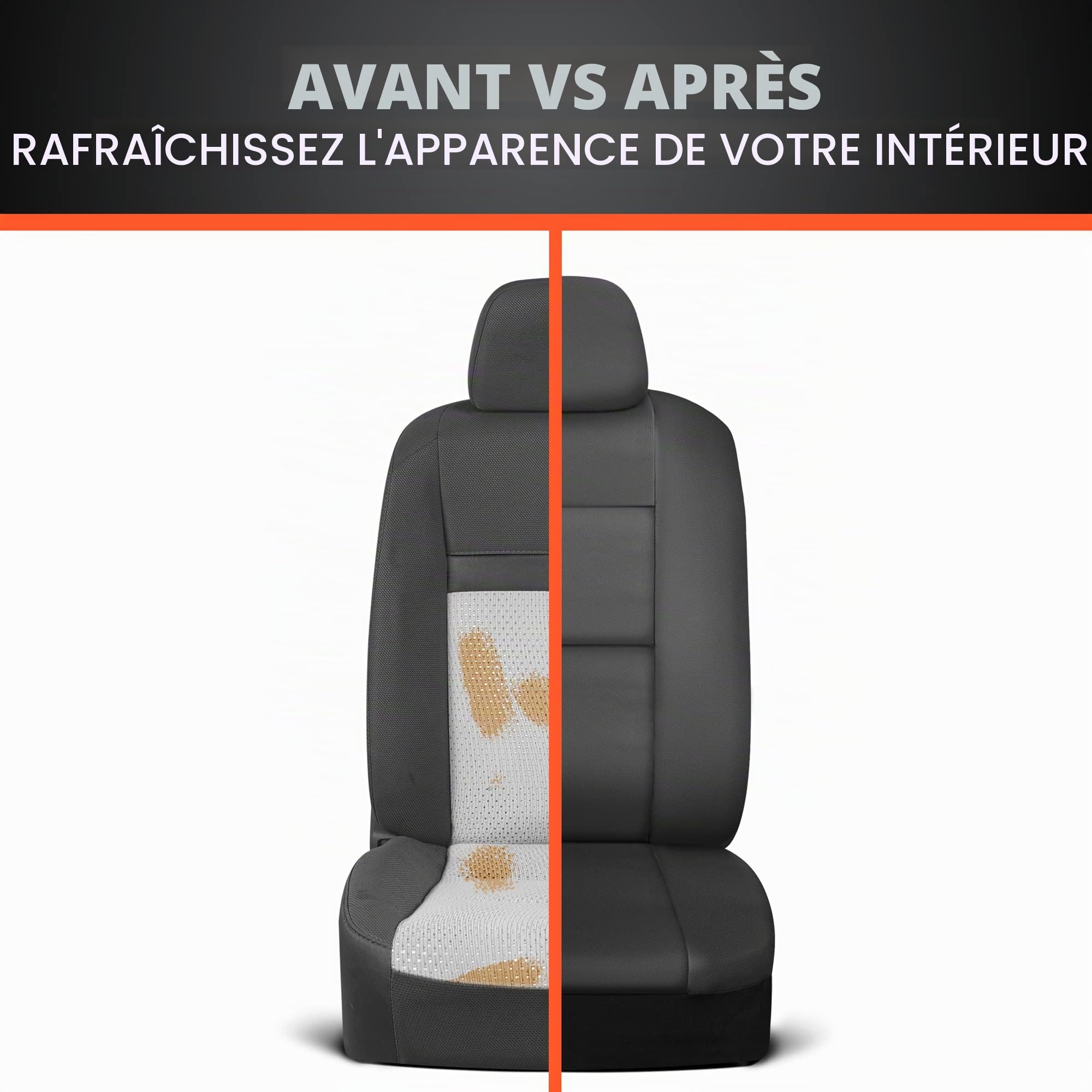 BDK Ensemble Complet de Housses de siège de Voiture en Simili Cuir Croc, Noir, Ajustement Universel, Compatible avec airbag, Housses intérieures Avant et arrière pour Voitures, camions, camionnettes