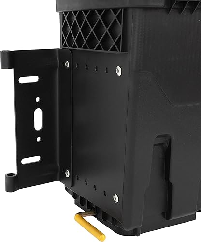 Miniatura 5 de cciyu Caja de almacenamiento para caja de camioneta compatible con Toyota para TUNDRA 2007-2021, tapa con cerradura lateral del pasajero, caja de