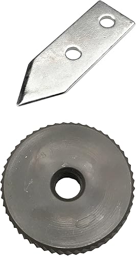 Juego de cuchillos y engranajes de repuesto para el abrelatas comercial Edlund #1, fabricado en Italia