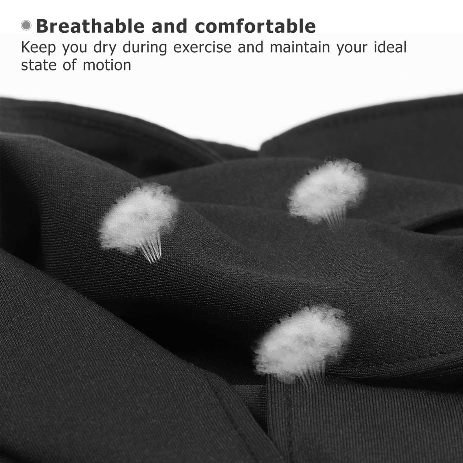 Tofficu Fasce per Chioma Sportive Uomo e Donna 15 Pezzi, Fascia Elastica Regolabile in 95% Poliestere e 5% Spandex, Design Semplice e Confortevole per Allenamento e Sport