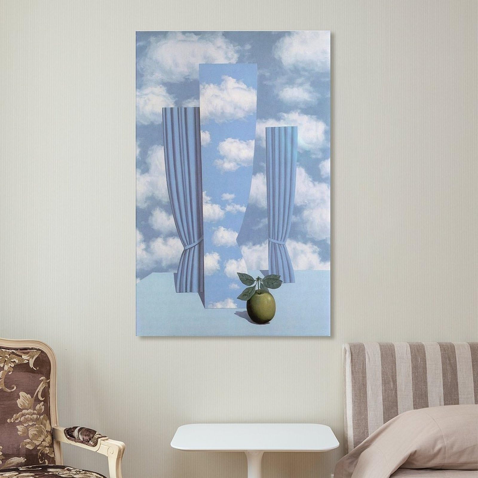 Amazon.co.jp: René Magritteルネ・マグリット《美しい世界》ポスター