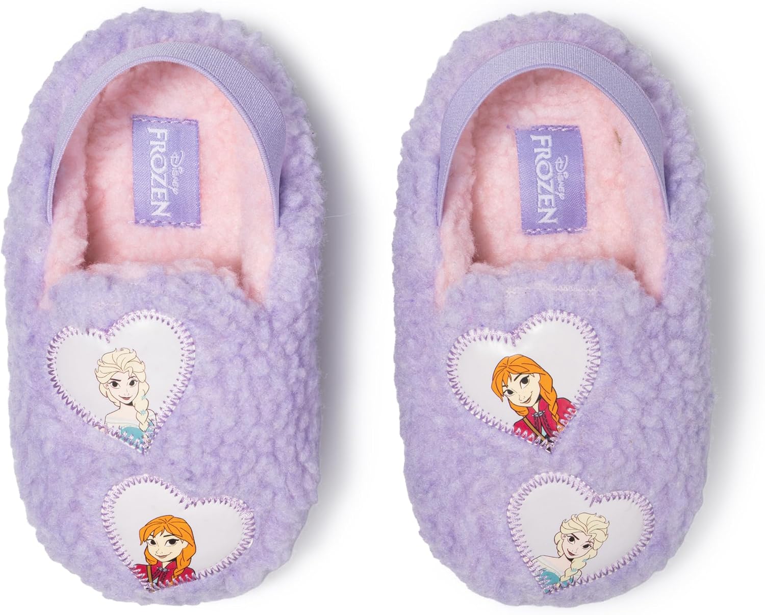 Disney Anna and Elsa Sherpa Scuff Slipper - Image 4