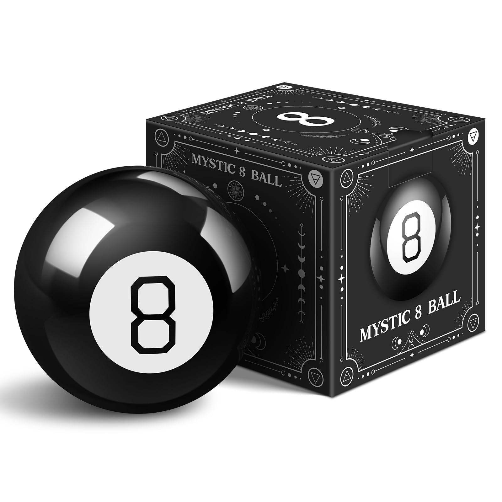 nuogae Mystic 8 Ball - Classic Fortune Telling Toy